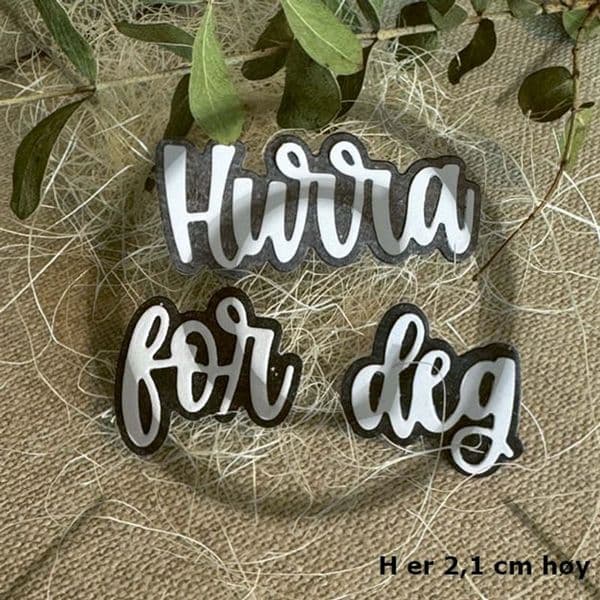 Hvitt for hundeord dekorasjon på naturlig bakgrunn